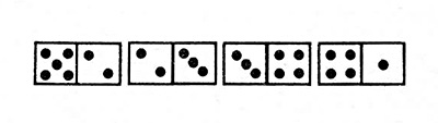 This line returns no score because the two ends (five and one) added together make six.